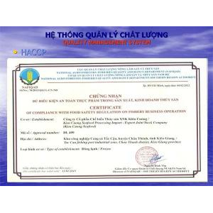 Cty CP CBTS XNK Kiên Cường